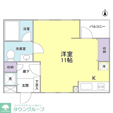 パティオ自由が丘の物件間取画像